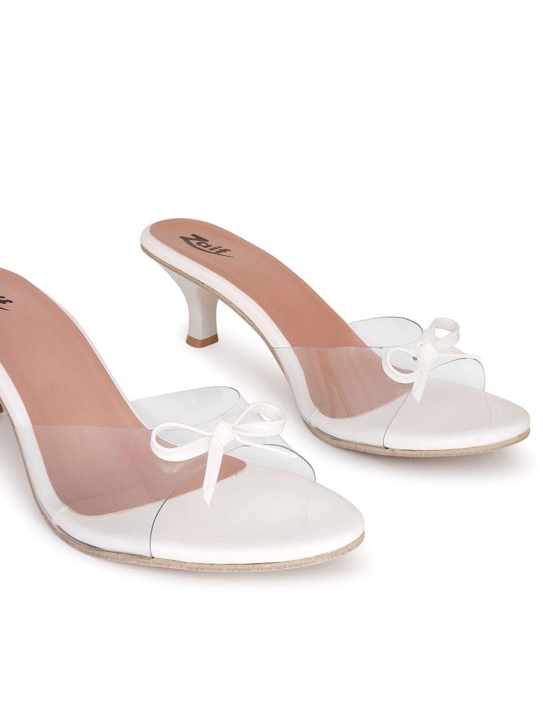 ZAIF Kitten Mules with Bows-picture-18
