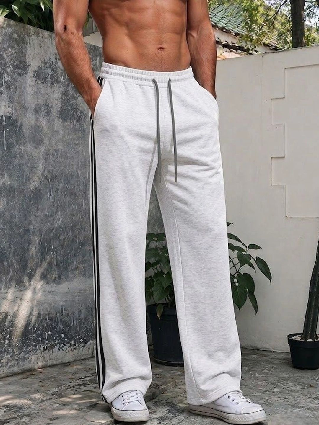 dockstreet Men Relaxed Fit Training Track Pants-picture-30