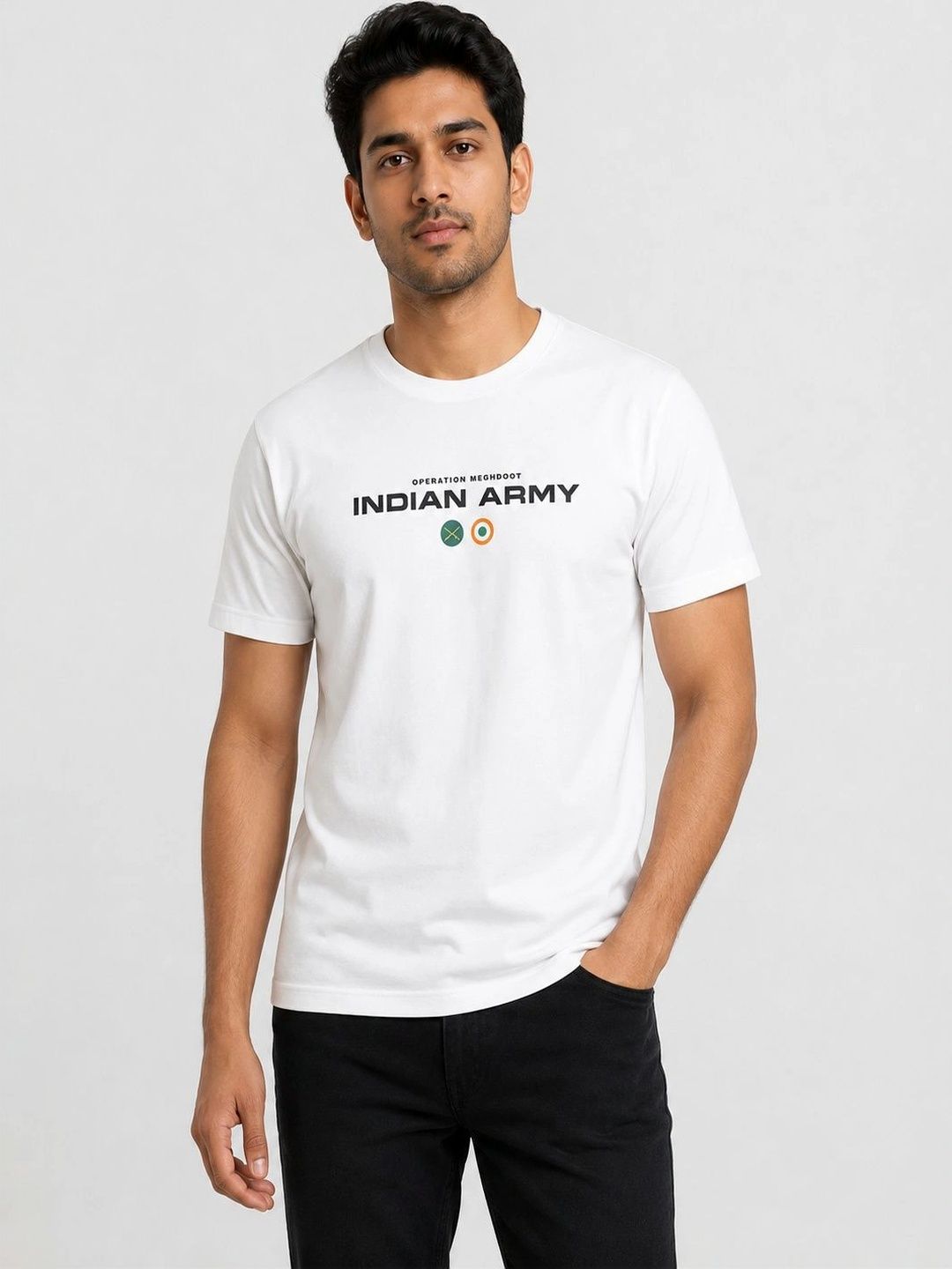 MOSSMOOR Men Typography Printed T-shirt-picture-13