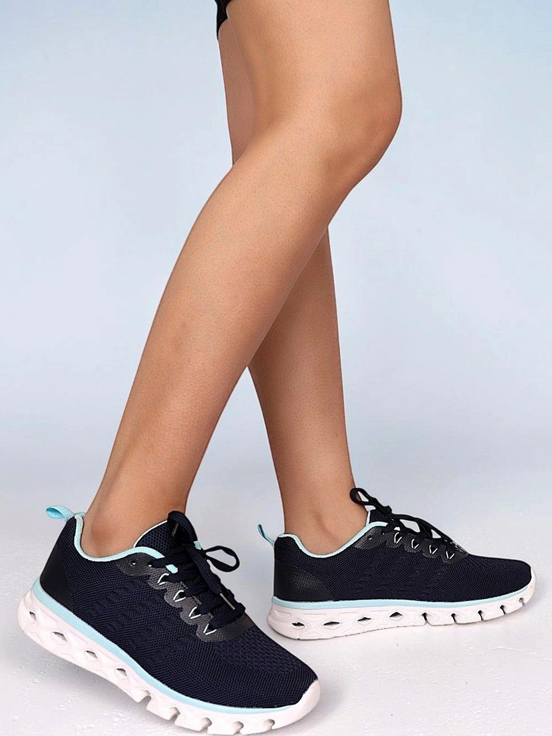Truffle Collection Women Textured Sneakers-picture-14