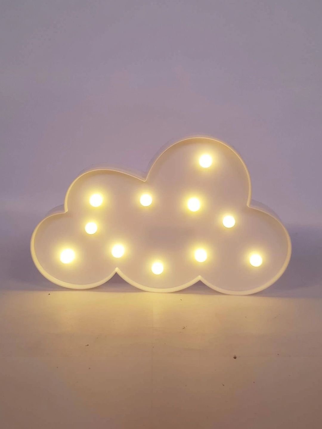 Wonderland White Acrylic Abstract Shaped Table Lamp-image-42