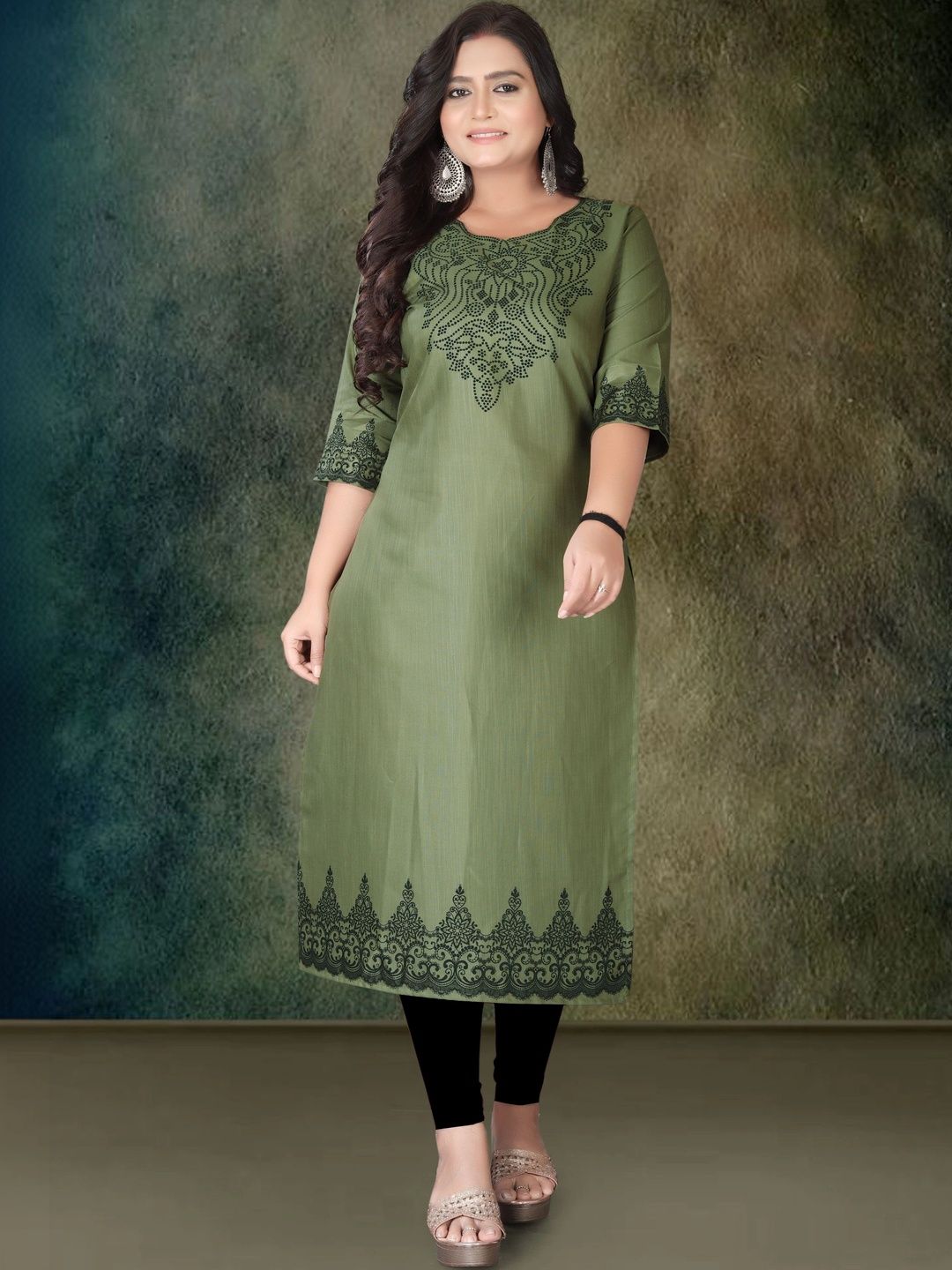 HETSA Ethnic Motifs Printed Kurti-picture-52