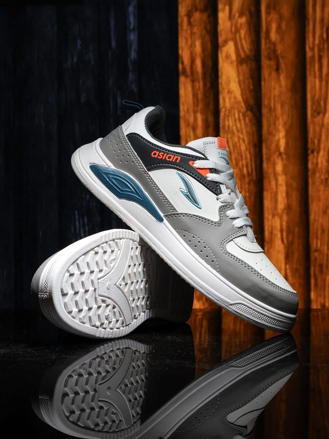 ASIAN Men Colourblocked Sneakers-picture-12