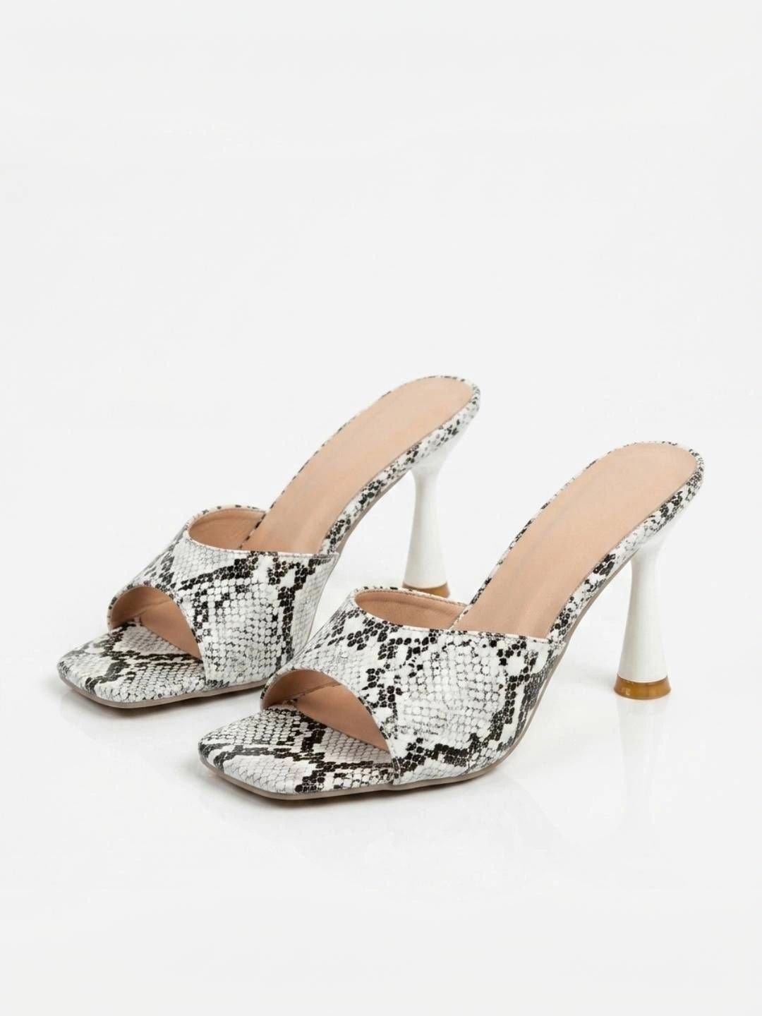 Baespice Printed Party Slim Heeled Mules-picture-5