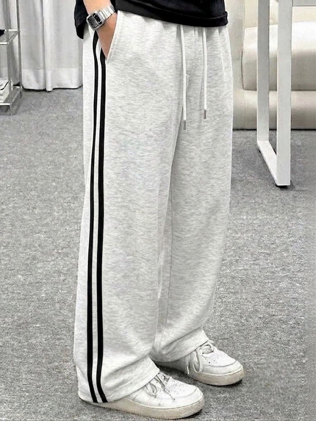 dockstreet Men Relaxed Fit Training Track Pants-picture-31