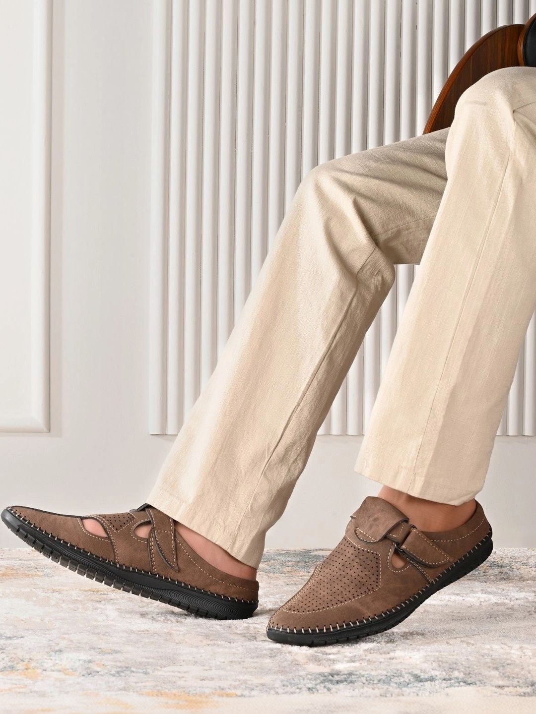 HERE&NOW Men Shoe-Style Sandals-picture-57