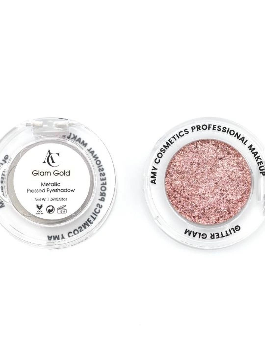 AMY LASHES Single Metallic Pressed Eyeshadow - 1.59 g - Emerald Green-image-48