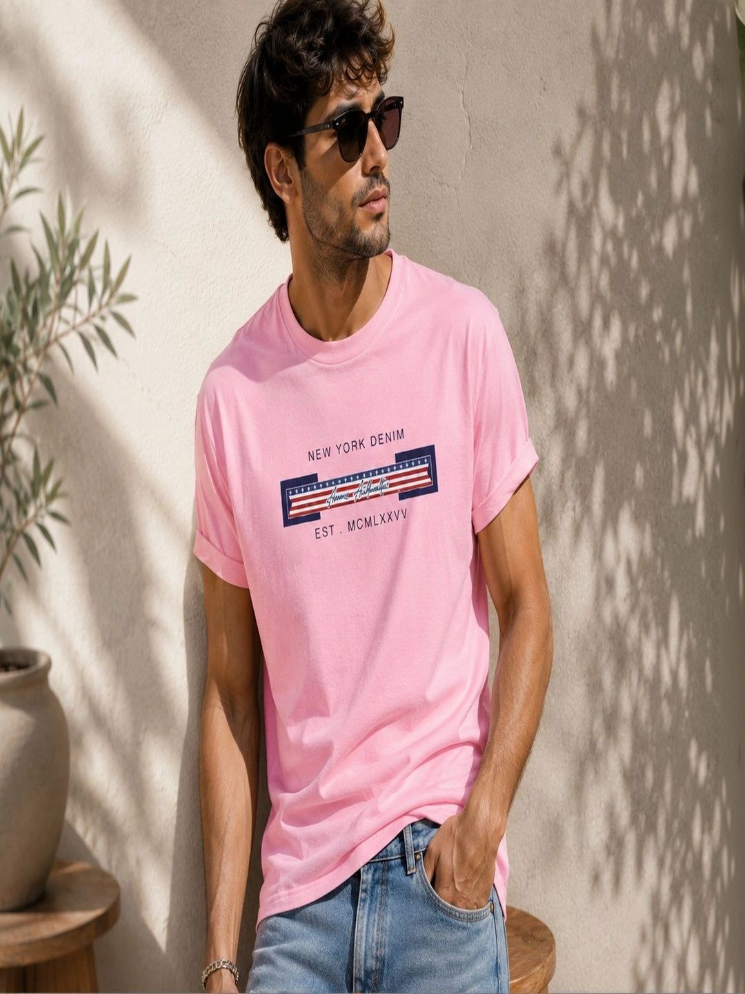 MOSSMOOR Men Typography Printed T-shirt-picture-15