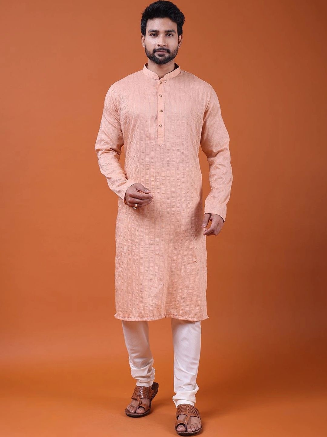 ZOIS Men Regular Kurta with Pyjamas-image-23