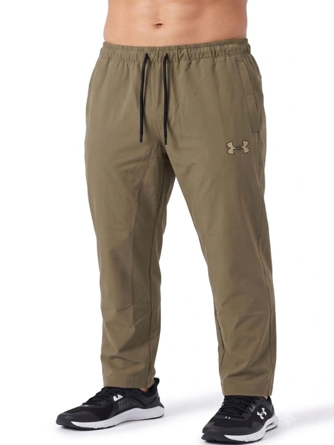 LuvyDuvy Men Relaxed Fit Brand Logo Training Track Pants-picture-32