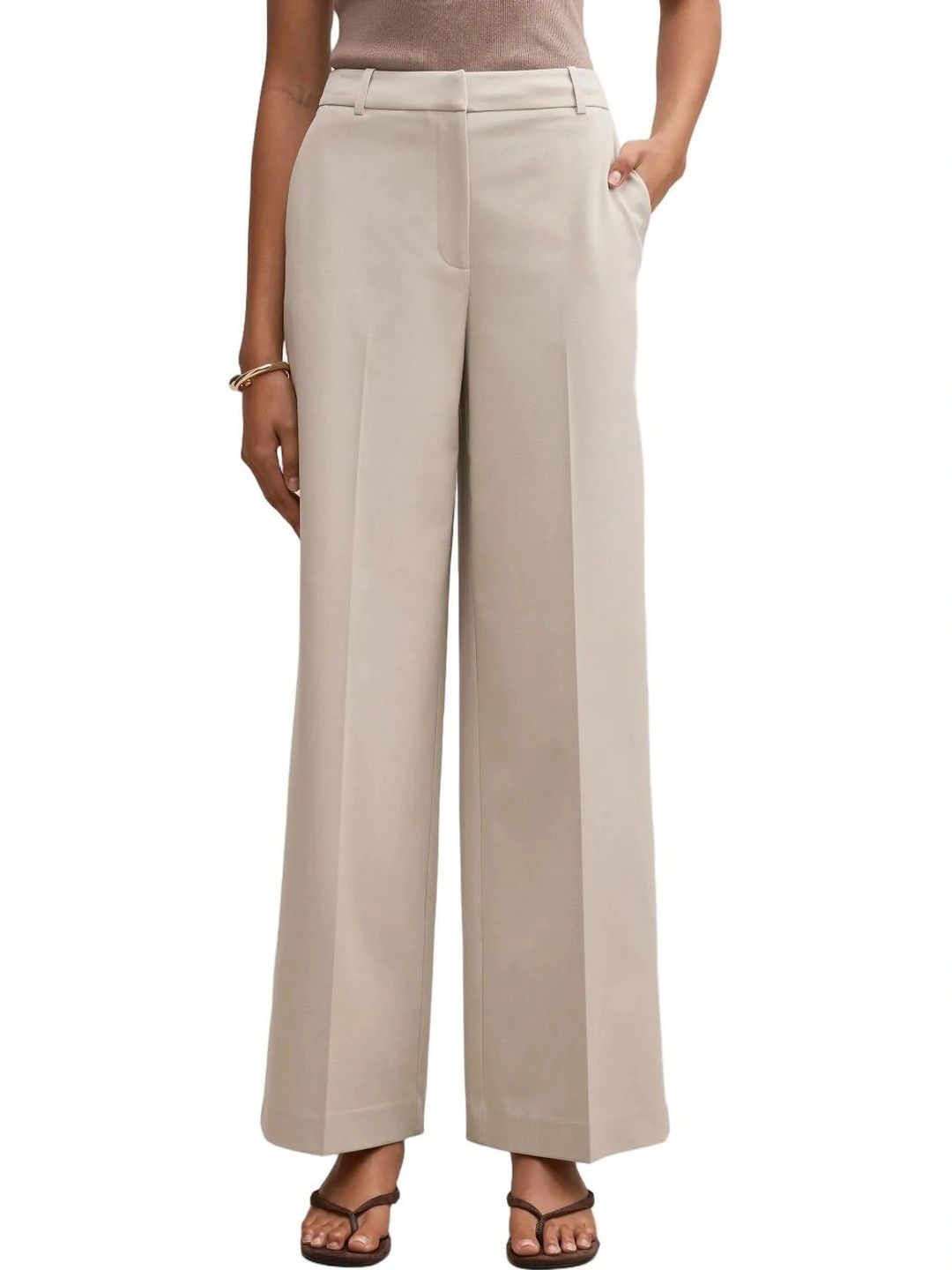 Forever New Women High-Rise Trousers-picture-28