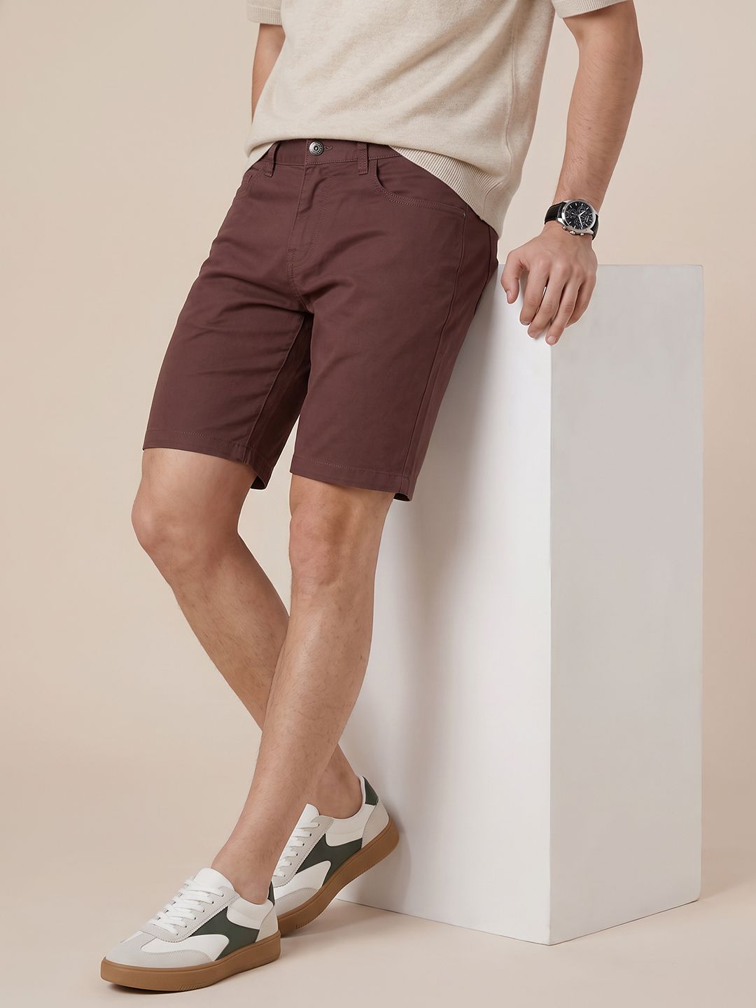 United Colors of Benetton Men Slim Fit Shorts-picture-29