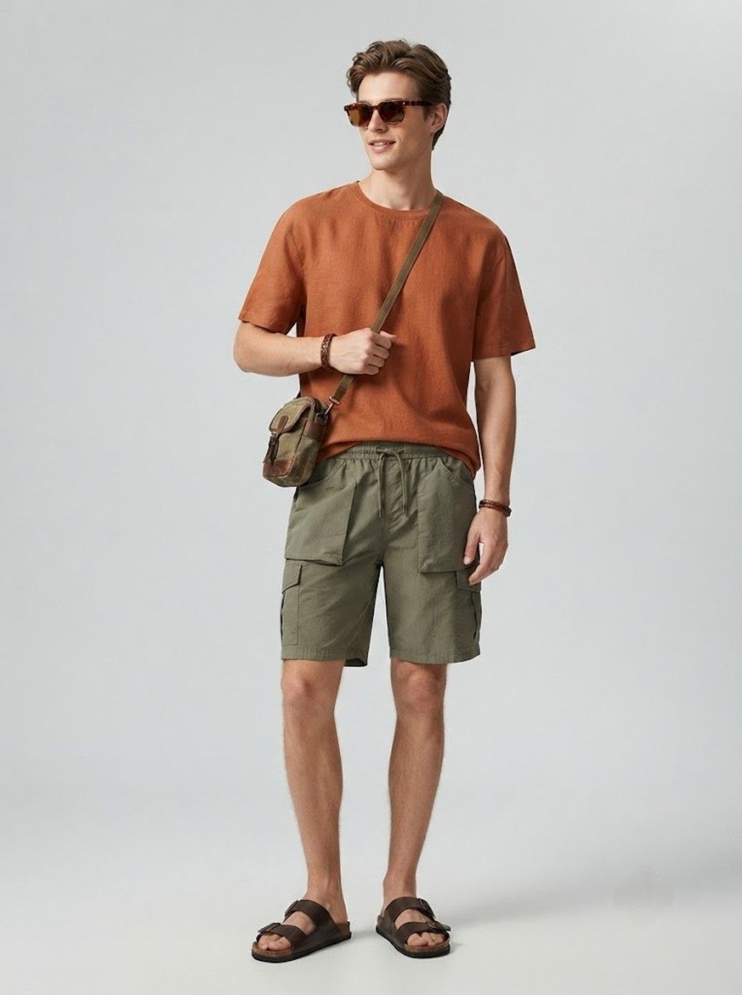 Suo Men Cargo Shorts-picture-50
