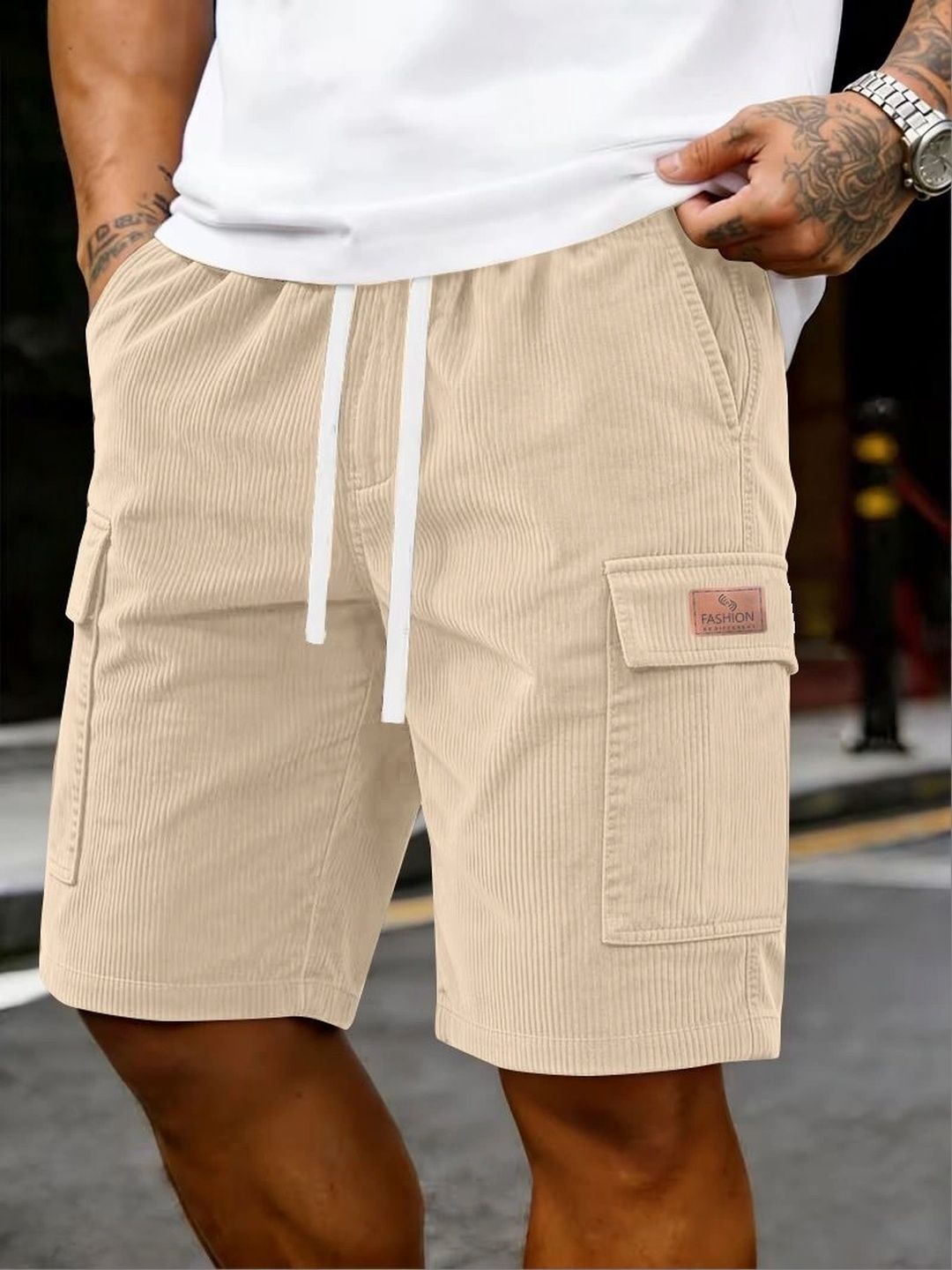 KAJARU Men Cargo Shorts-picture-22