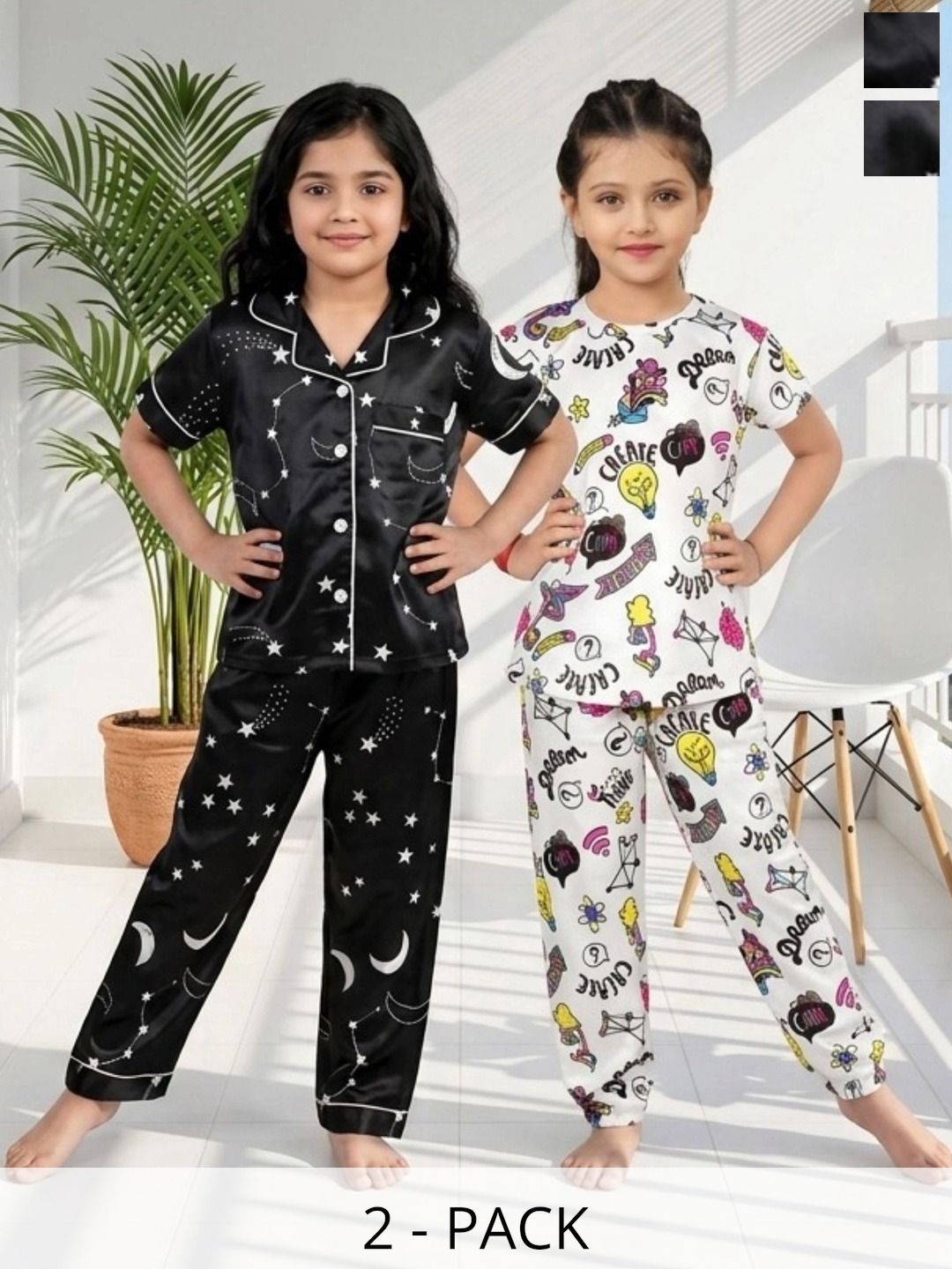 BAESD Girls Printed Maxi Nightdress-picture-17