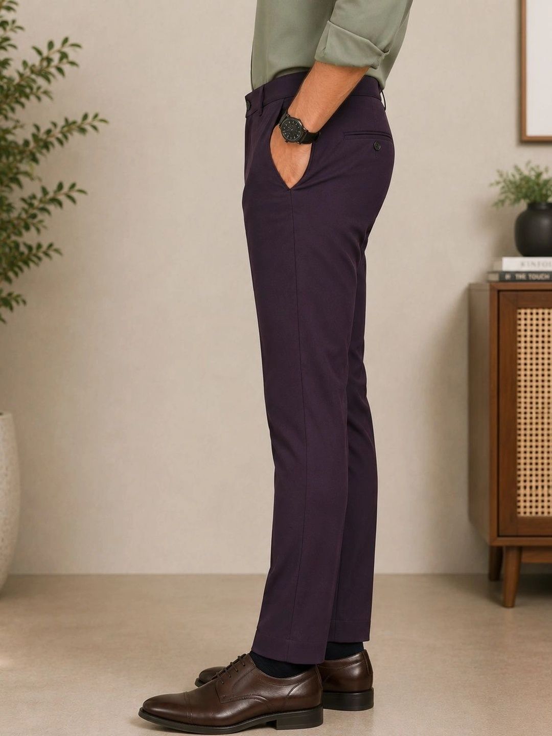FUBAR Men Pleated Trousers-picture-43