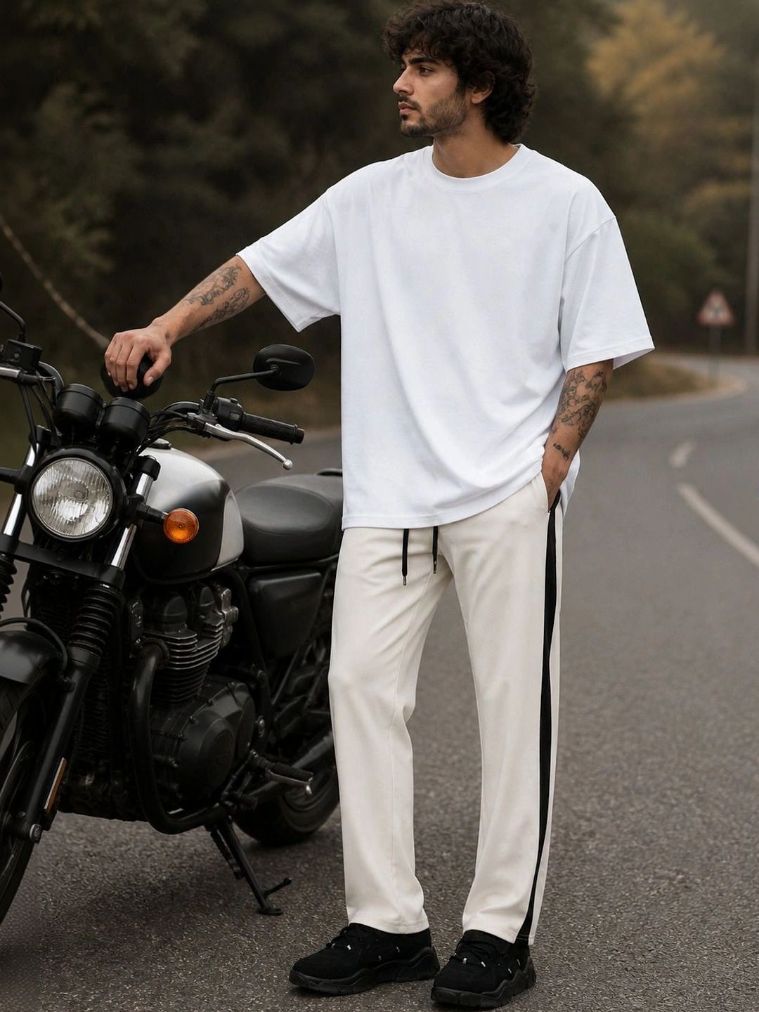 SZN Men Regular Fit Training Track Pants-picture-14