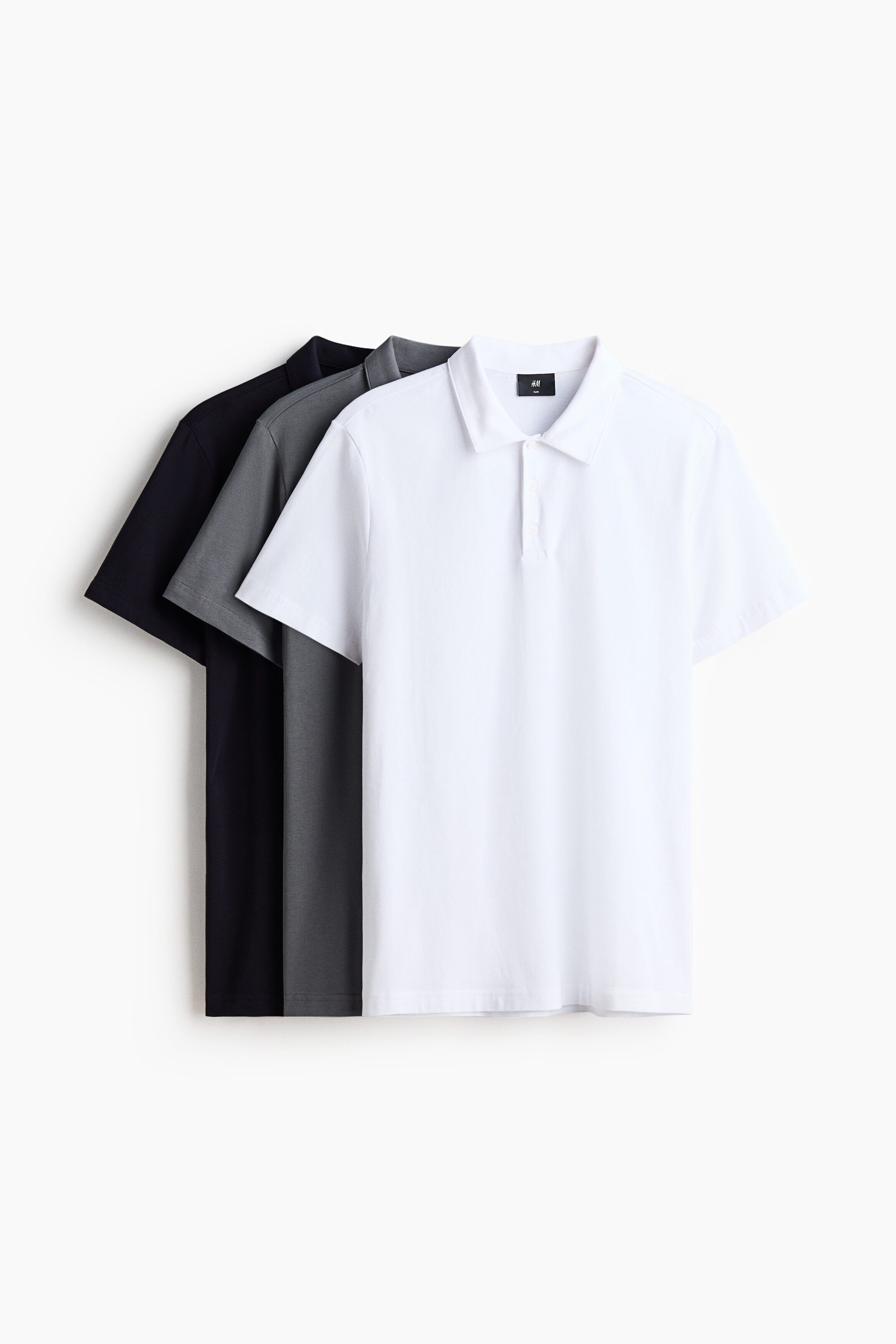 H&M Men Polo Collar T-shirt-picture-27