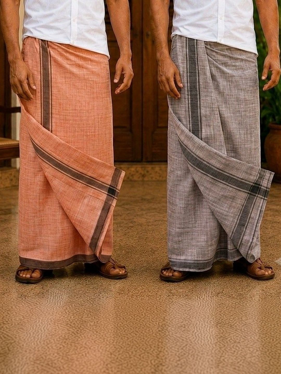 Sharan Elegance Men Cotton Dhoti Dhotis-picture-28