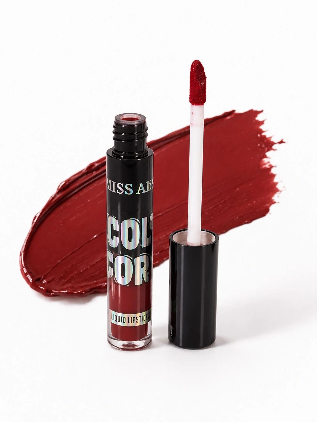 MISS ADS 24H Transfer Proof Matte Finish Liquid Lipstick - 6 ml - Red-image-48