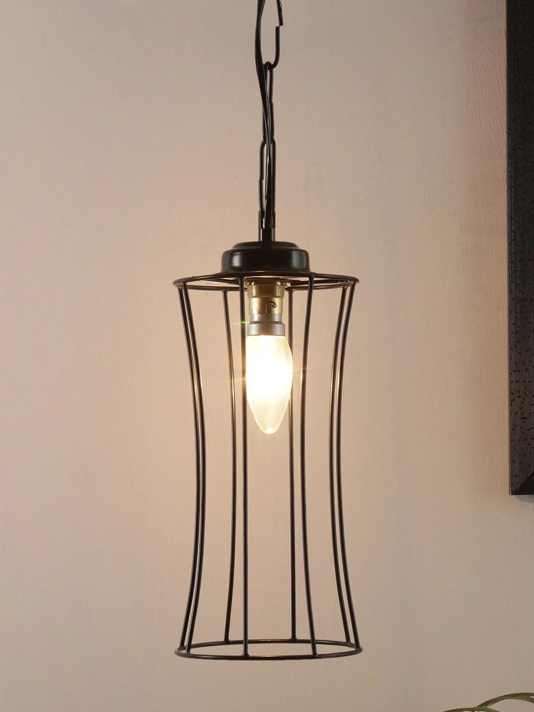 Myntra Elegant Homes Black Ceiling Lamp-picture-42