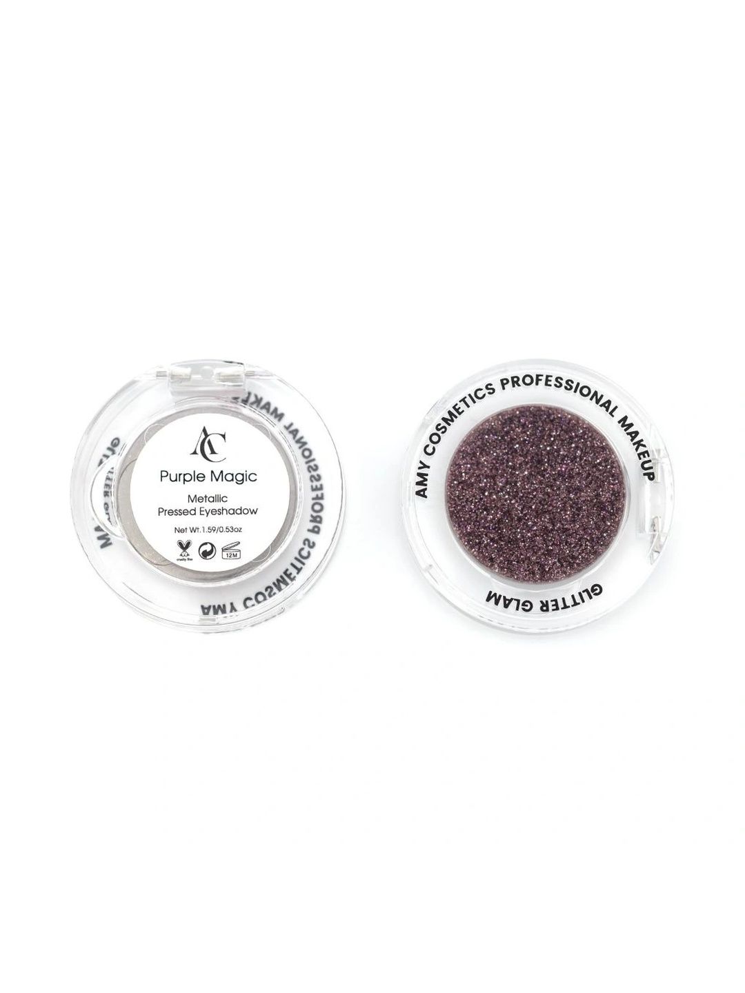 AMY LASHES Single Metallic Pressed Eyeshadow - 1.59 g - Pure Heart-image-25