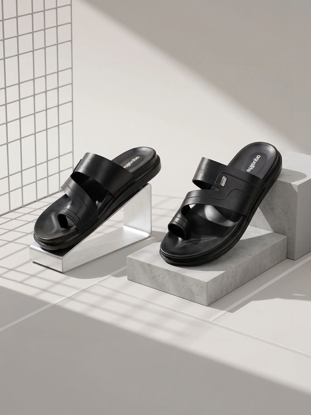 Aqualite Men PU Shoe-Style Sandals-picture-40