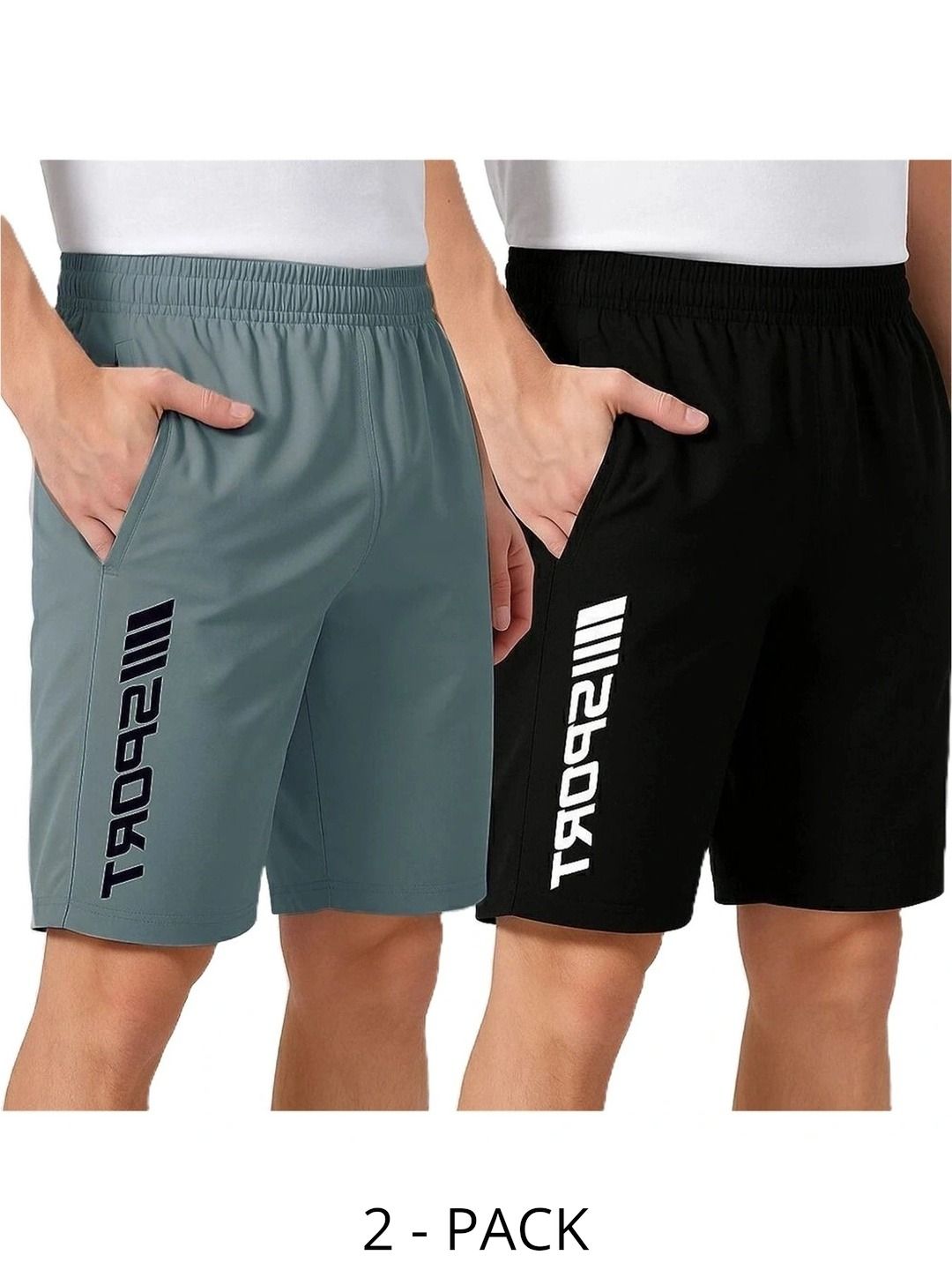 DESNUDA Men Typography Training or Gym Sports Shorts-picture-23