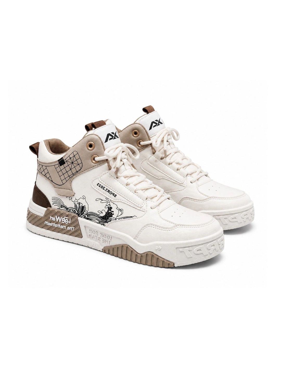 AIRBELL X AIRX Men Printed Sneakers-picture-34