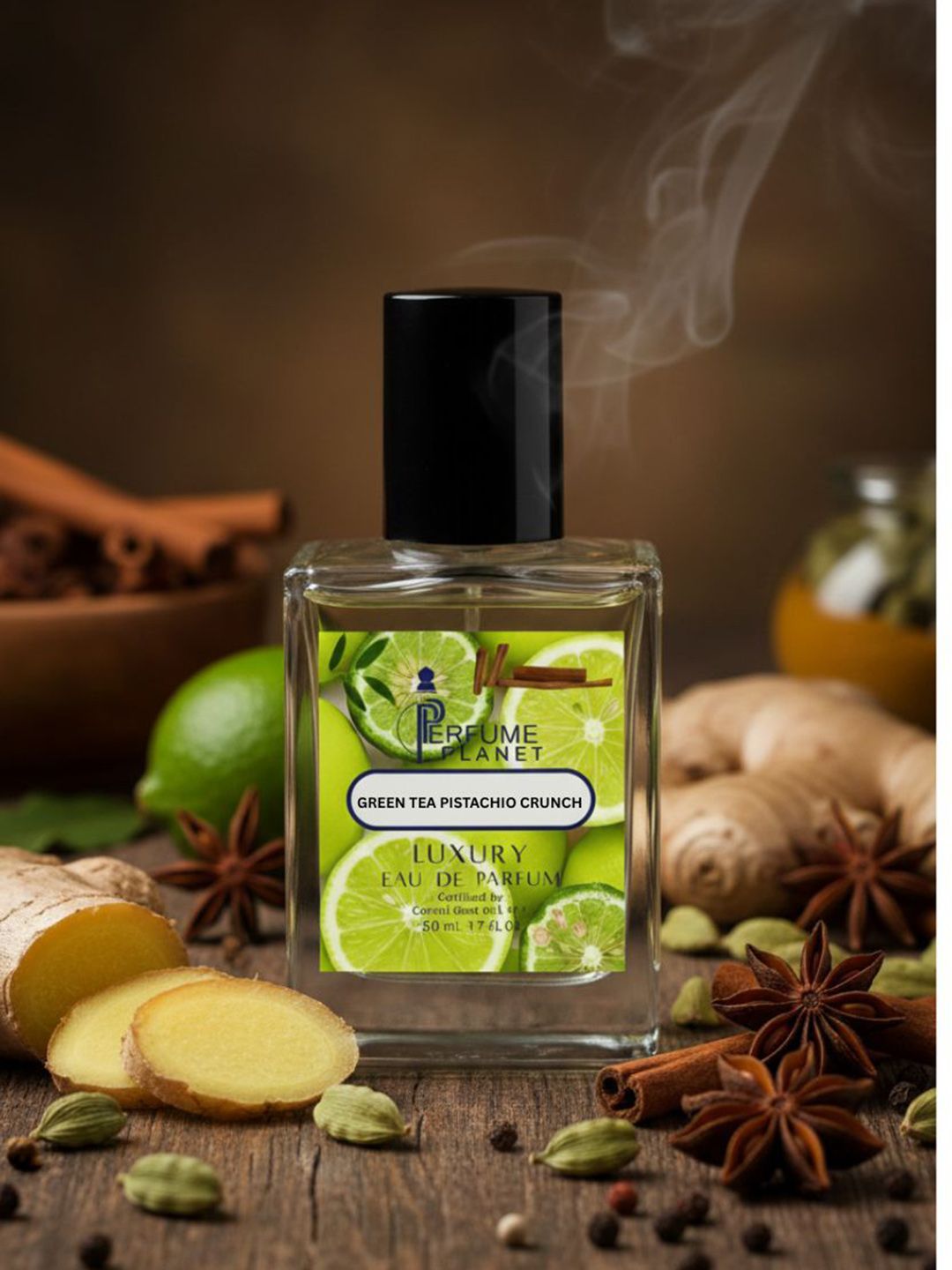 PERFUME PLANET Green Tea Pistachio Crunch Eau de Parfum - 50 ml-picture-42