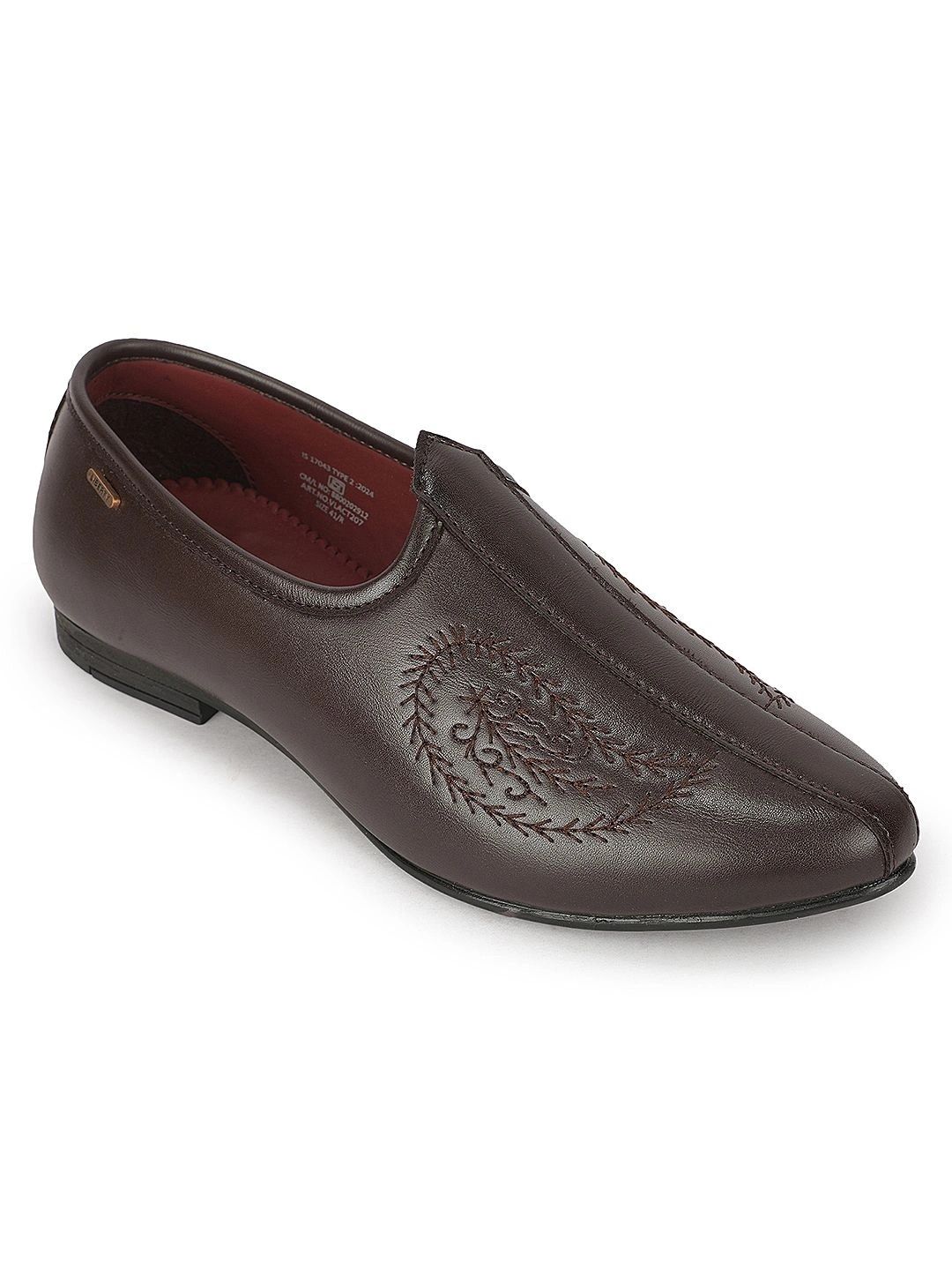 Liberty Men Textured PU Mojaris-picture-28