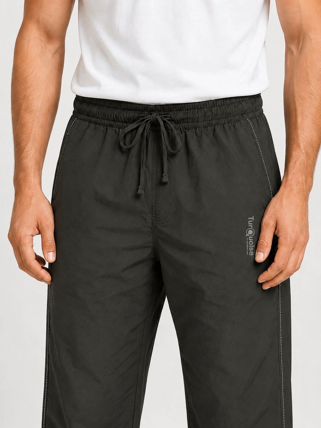 MOUNTAIN COLOURS Men Regular Fit Brand Logo Training Track Pants-picture-34