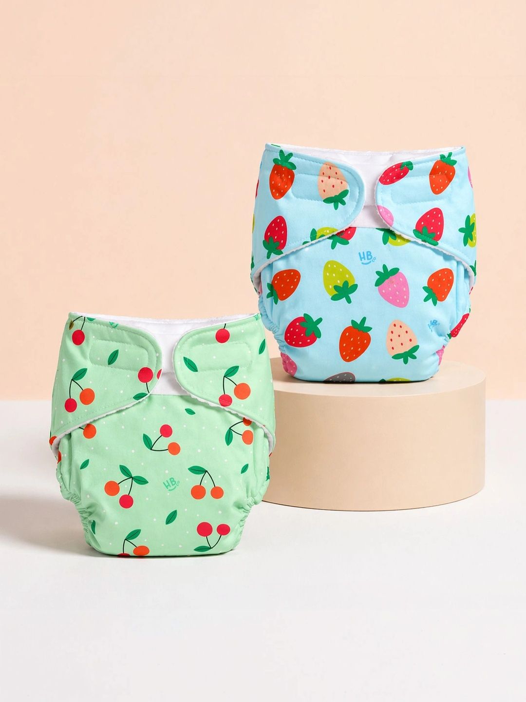 HAPPY BABY CO. Pack of 2 Reusable Baby Nappy with Leak-Lock Protection-picture-21