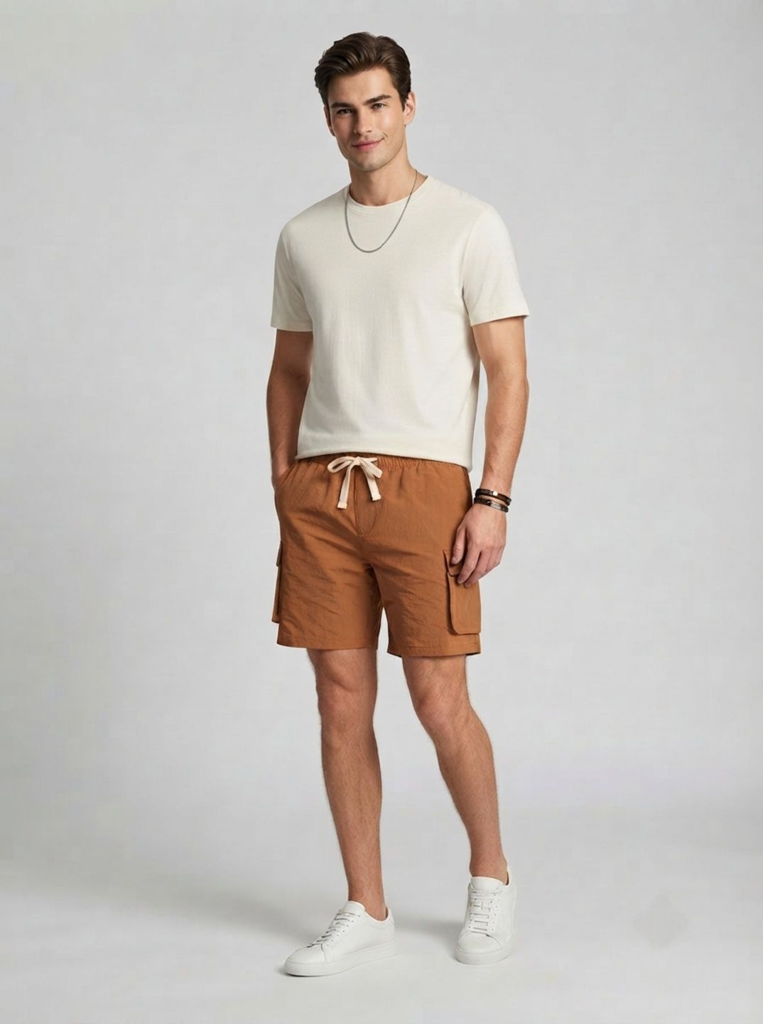 Suo Men Cargo Shorts-picture-35