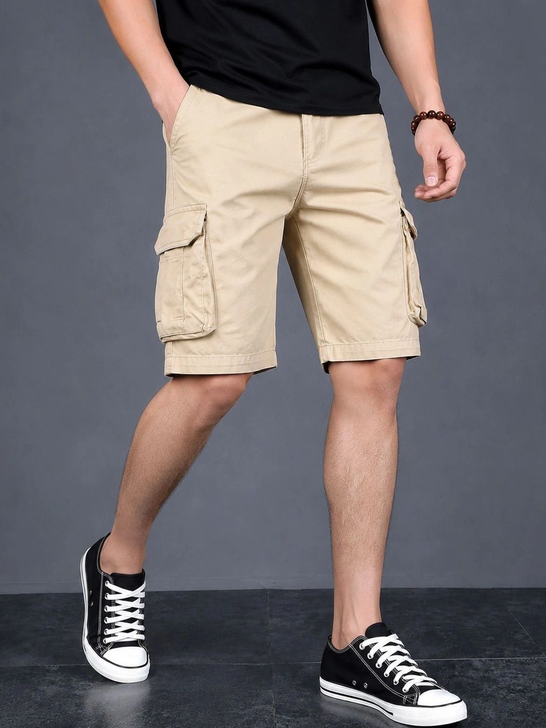 COMBRAIDED Men Cargo Shorts-picture-30