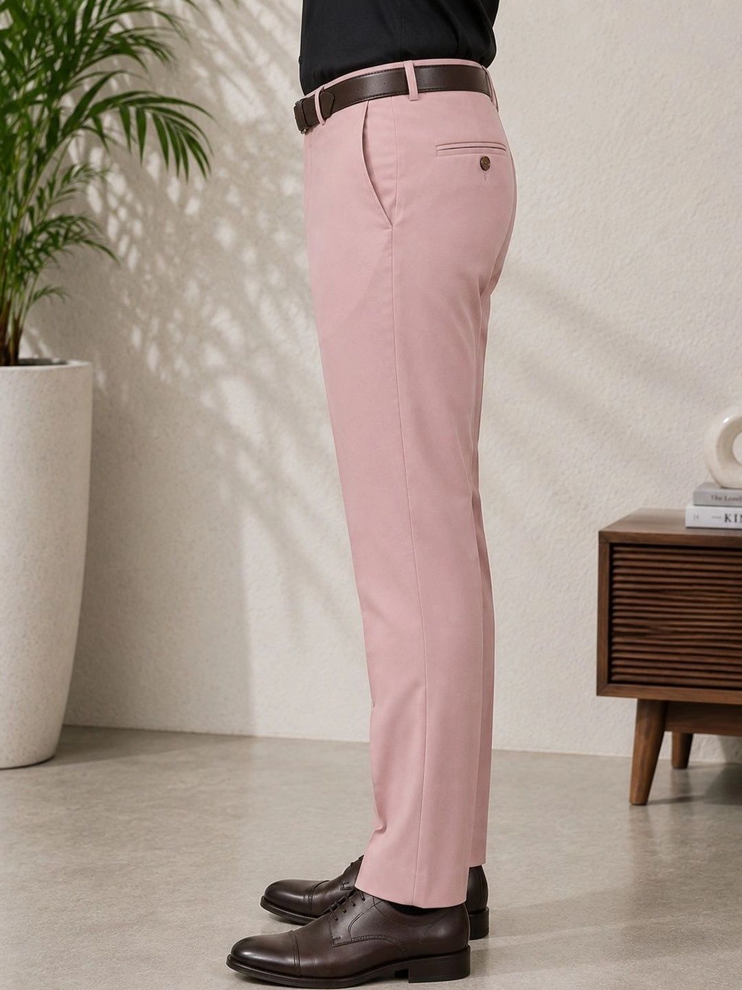 FUBAR Men Easy Wash Pleated Trousers-picture-25