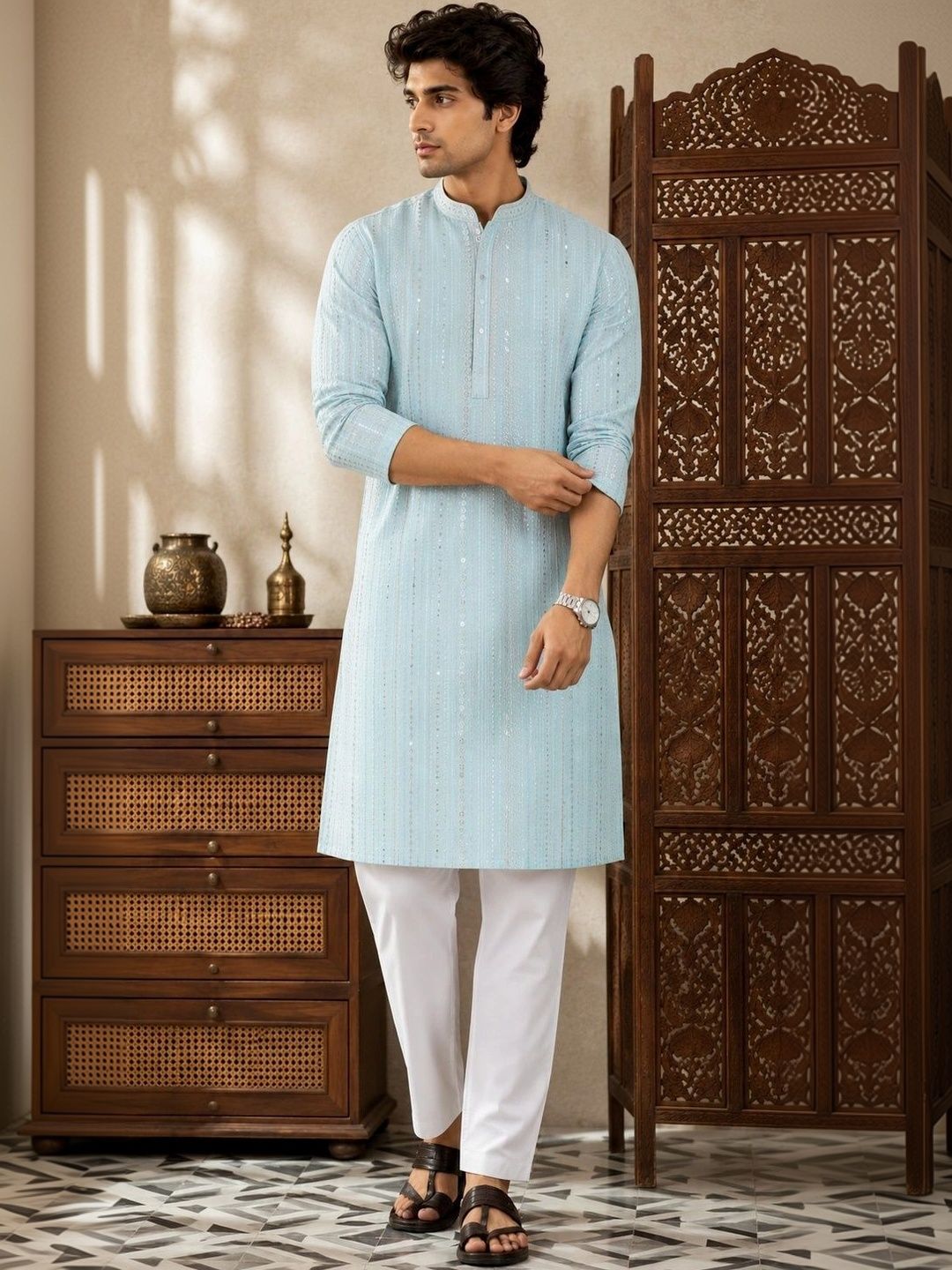 SKYWORRIX Men Kurta-picture-44