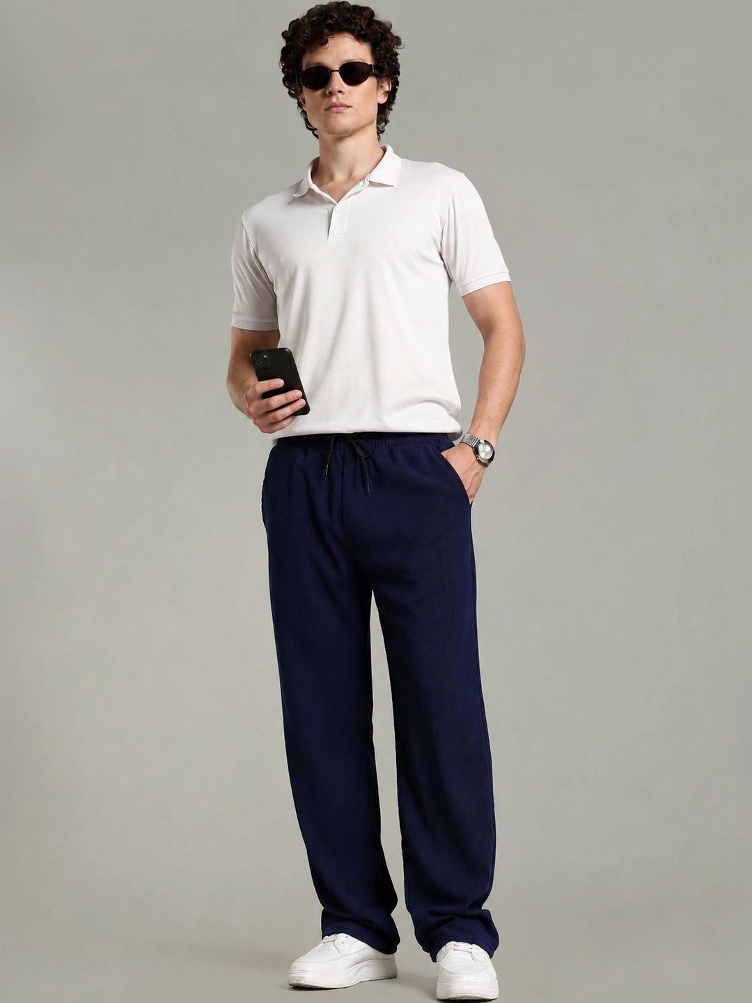 SZN Men Regular Fit Track Pants-picture-34