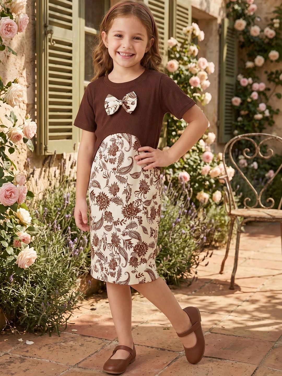 Billion Print Sheath Dress-picture-29