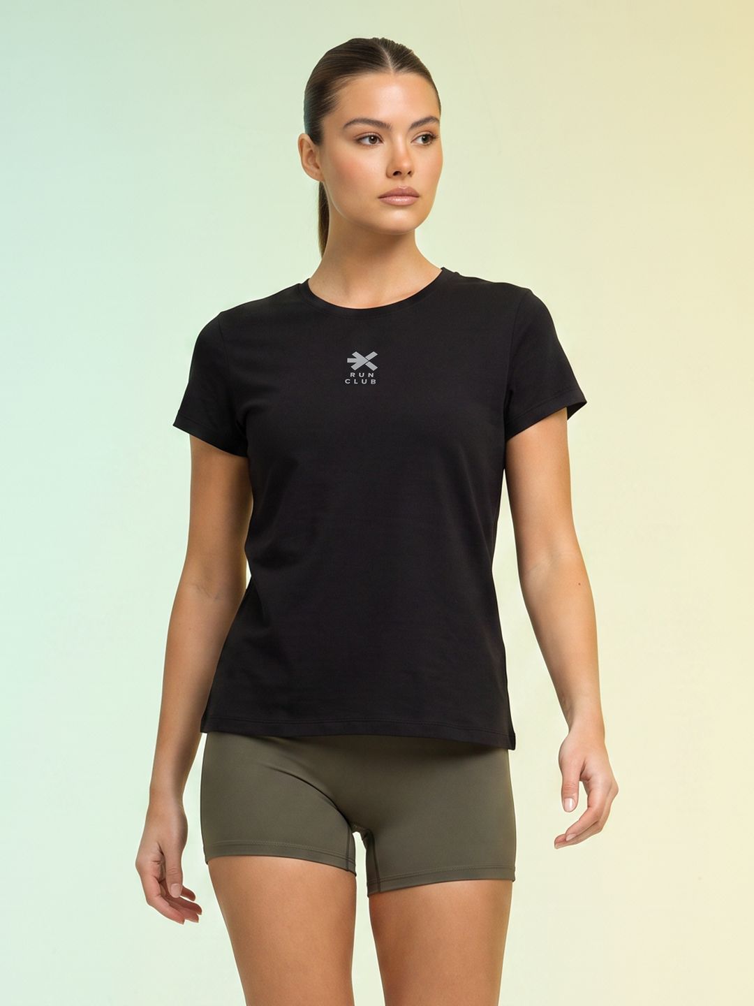 HRX by Hrithik Roshan Brand Logo Printed Rapid Dry Running T-shirt-picture-22
