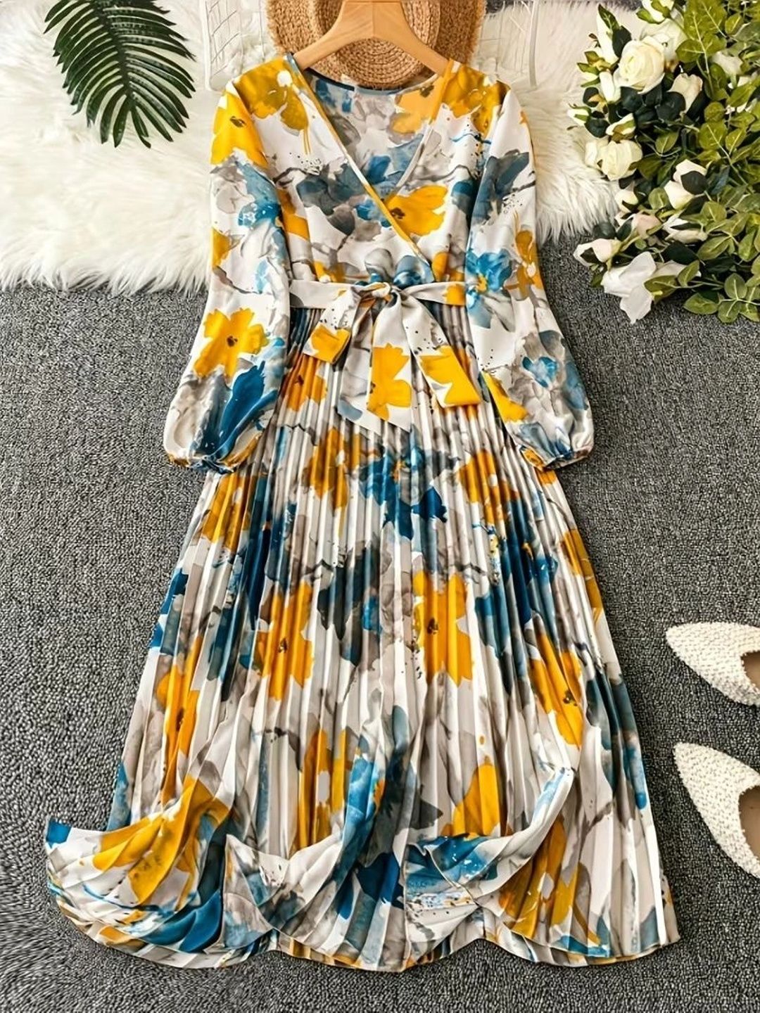 BAESD Floral Print Maxi Dress-picture-37