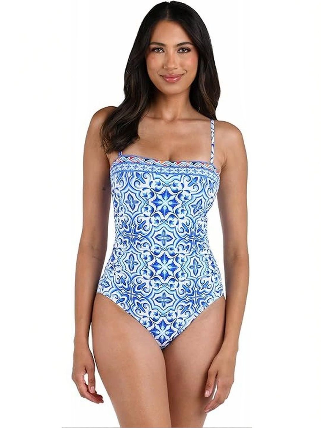 AARAM Women Printed Shoulder Straps Bodysuit-image-34