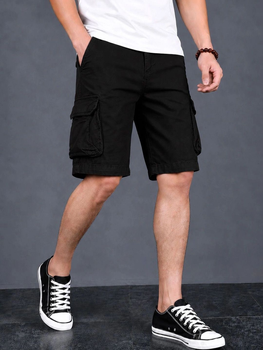 COMBRAIDED Men Cargo Shorts-picture-53