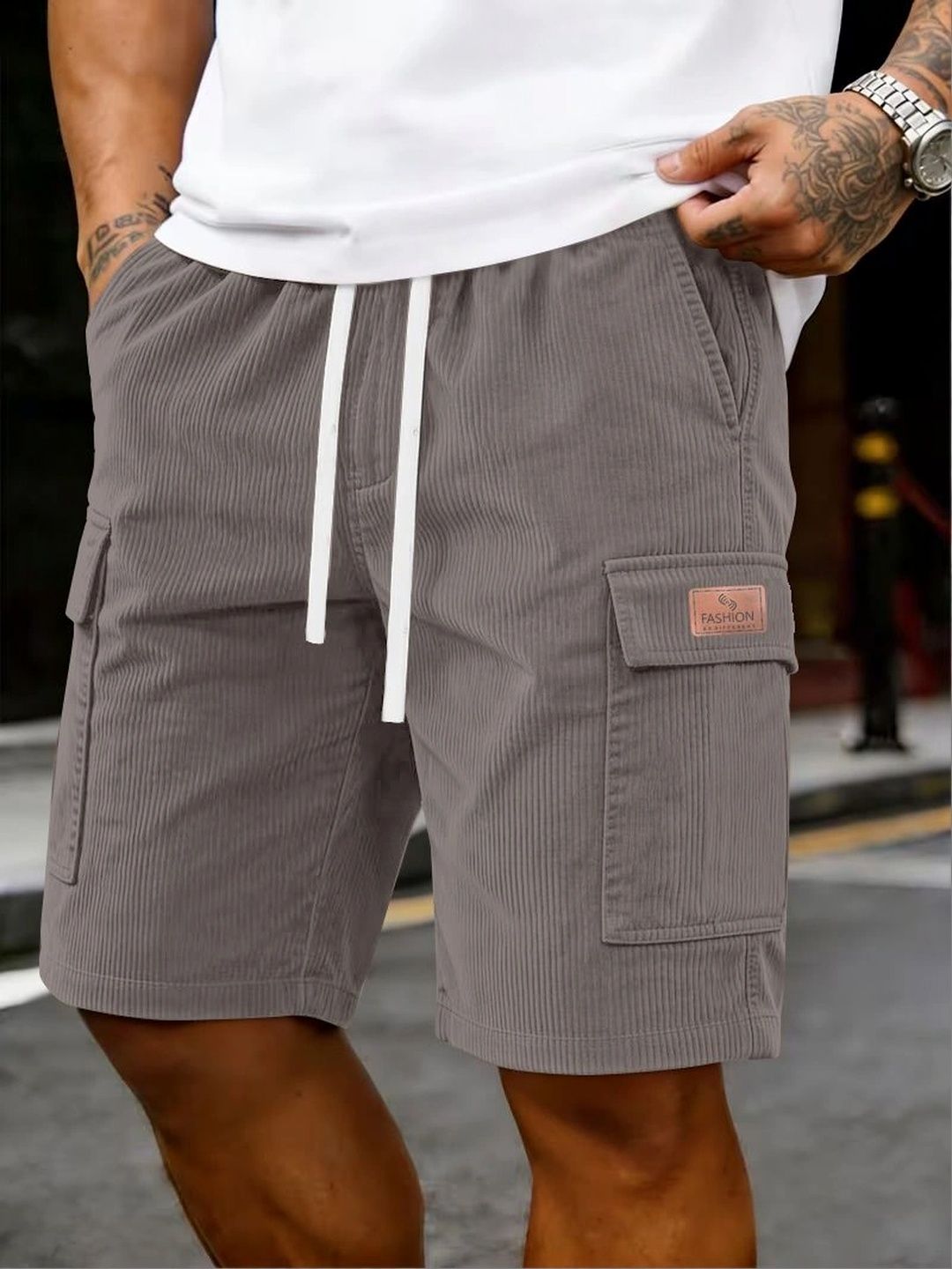 KAJARU Men Cargo Shorts-picture-30