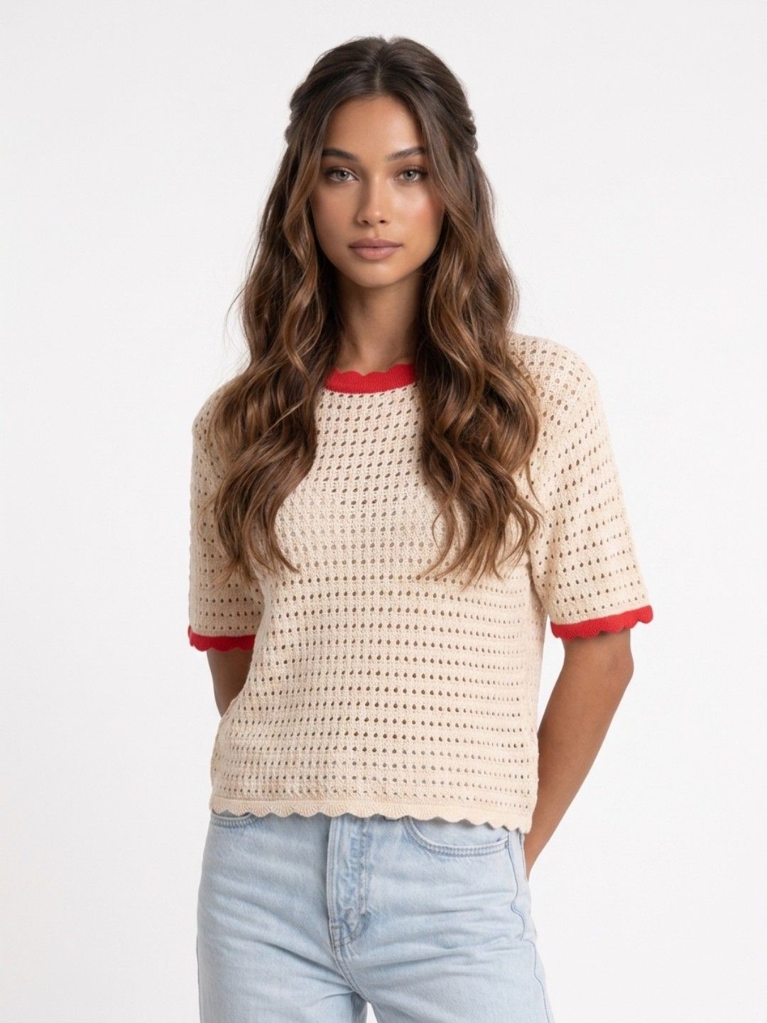 glitchez Self Designed Knitted Top-picture-22