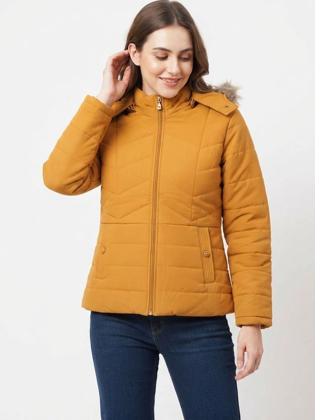 TROO BLUE Women Puffer Jacket-picture-46