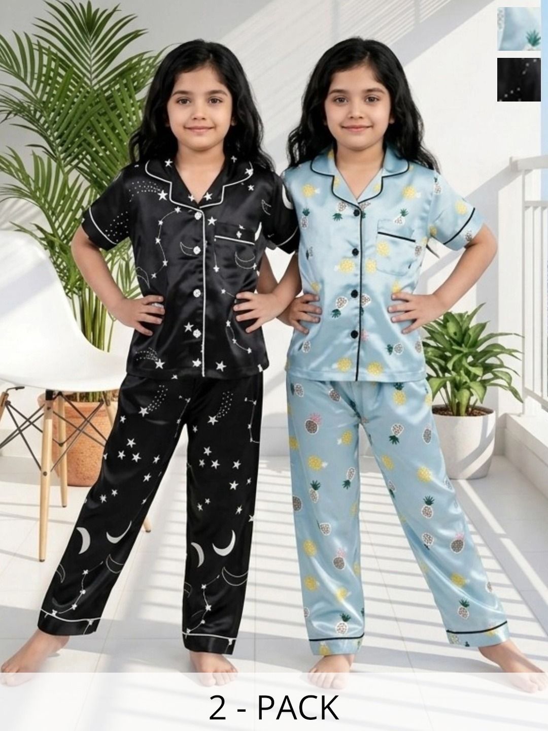 BAESD Girls Printed Maxi Nightdress-picture-35