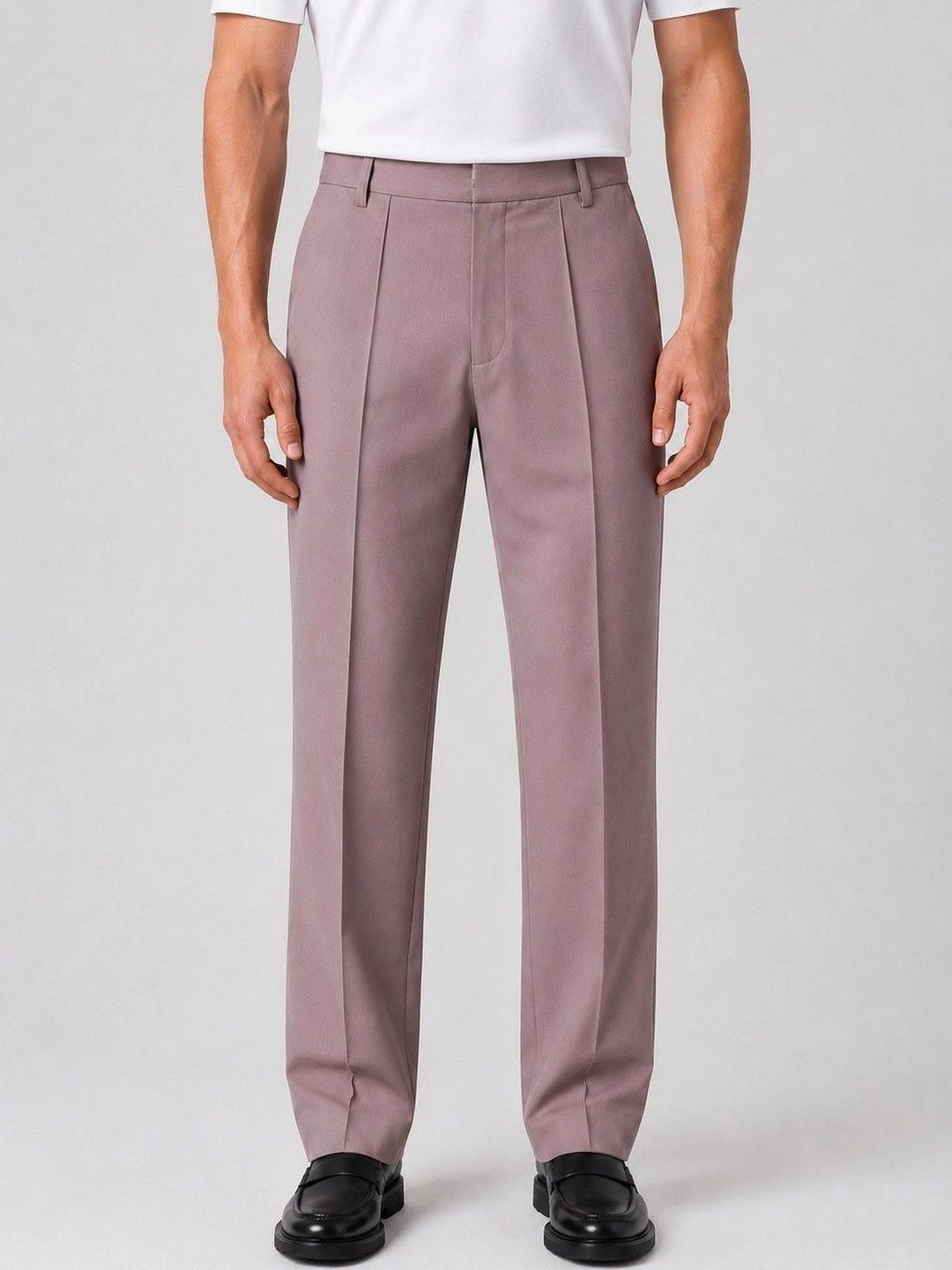 NOWI Men Pleated Trousers-picture-33