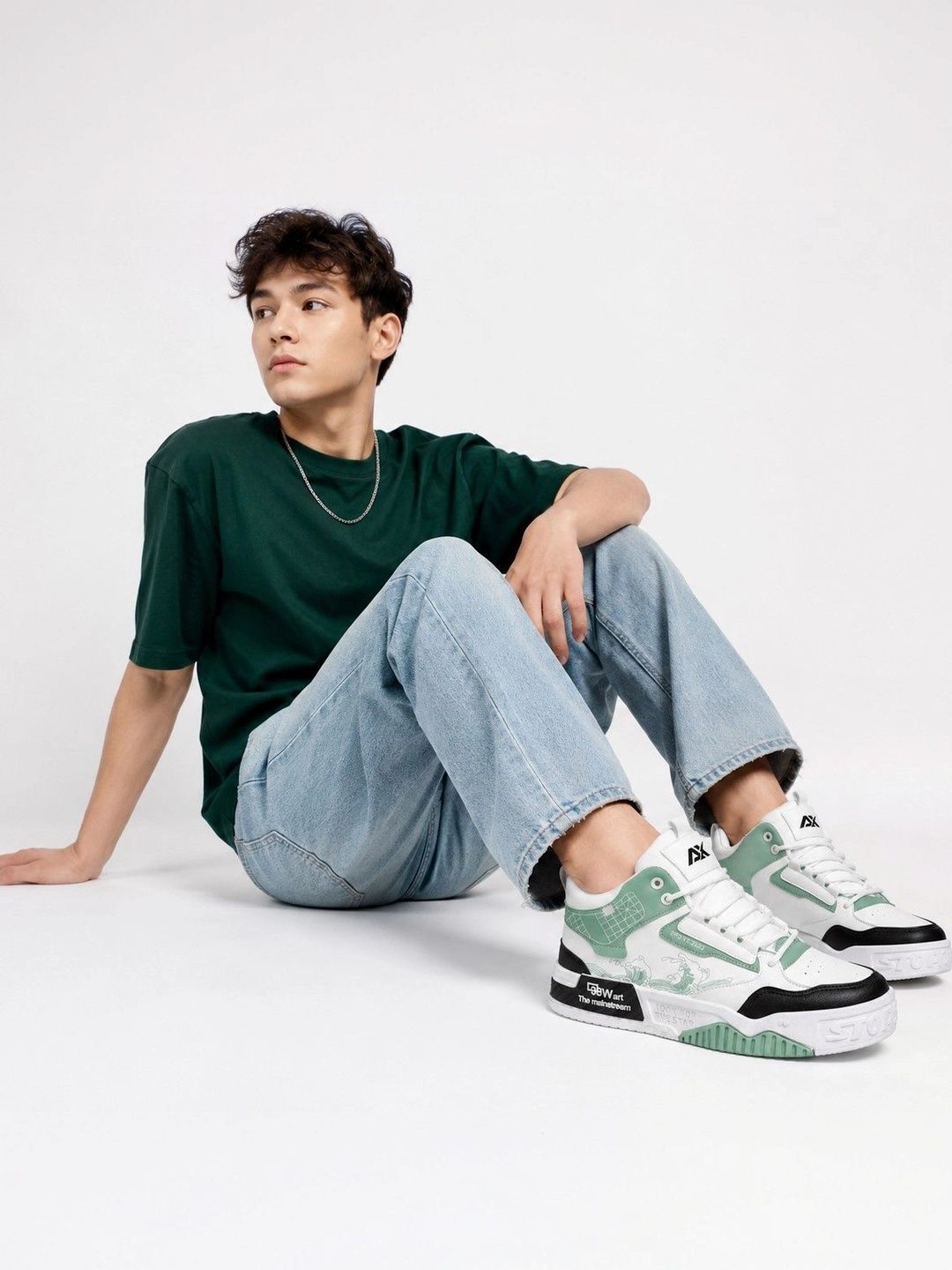 AIRBELL X AIRX Men Colourblocked Sneakers-picture-50