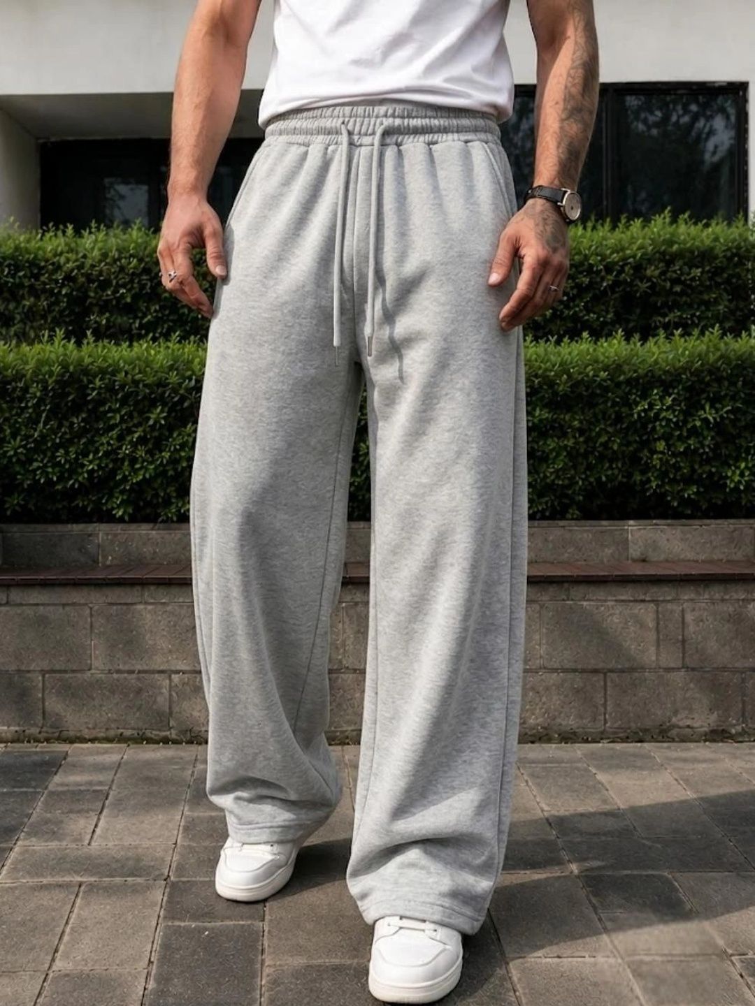dockstreet Men Relaxed Fit Training Track Pants-picture-23